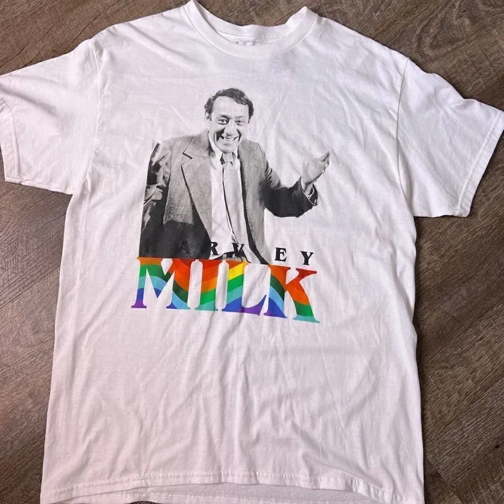 ‎Harvey Milk T-Shirt-Large